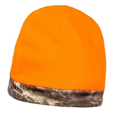 Image showing 5 th Huntworth Youth Polyester Galena Reversible Hunting Beanie, Hidd'n Camo to Blaze
