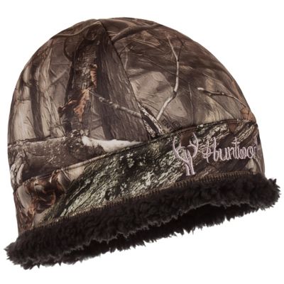 camo fleece hat