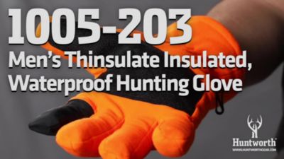 Image showing  Seward Heavyweight Waterproof Hunting Gloves, Blaze, 1 Pair