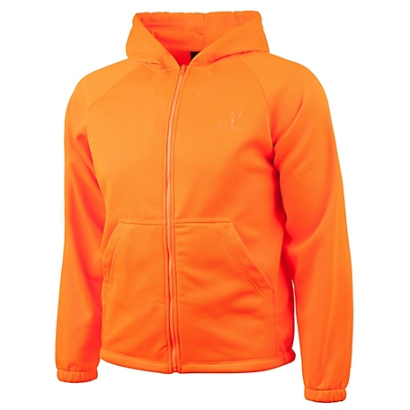 Huntworth Eagon Knit Jersey Hunting Jacket, Blaze Orange