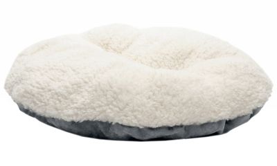 Image showing 6 th Precious Tails Vegan Leather Deep Dish Cave Pet Bed, E35VLCB-BRN