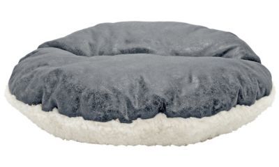 Image showing 7 th Precious Tails Vegan Leather Deep Dish Cave Pet Bed, E35VLCB-BRN