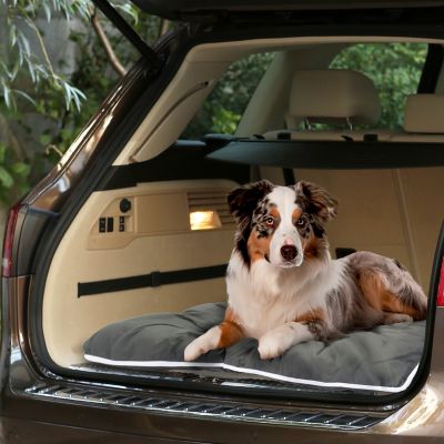 Image showing  Co-Pilot Waterproof Dog Bed, Chew Proof Pet Bed, Durable Outdoor Mat for Dogs
