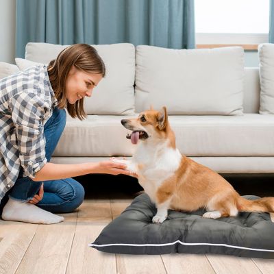Image showing  Co-Pilot Waterproof Dog Bed, Chew Proof Pet Bed, Durable Outdoor Mat for Dogs