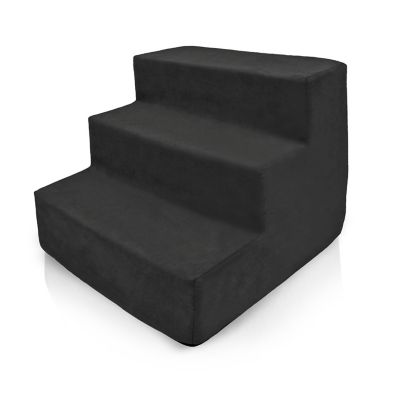 Image showing  3-Step High-Density Foam Pet Stairs for Small Dogs Up to 20 lb.