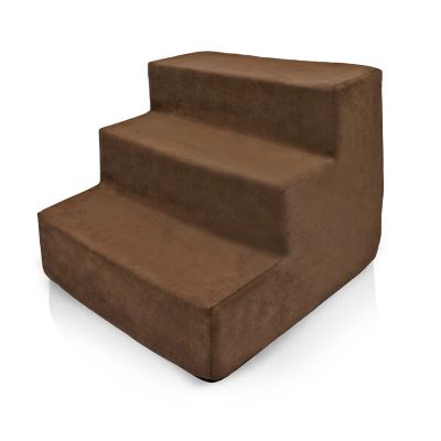 Image showing  3-Step High-Density Foam Pet Stairs for Small Dogs Up to 20 lb.