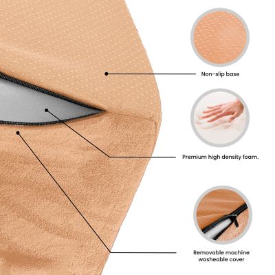 Image showing  5-Step High-Density Foam Pet Stairs for Dogs Up to 25 lb.