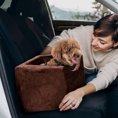 Image showing 3 th Precious Tails High-Density Foam Pet Car Booster Seat