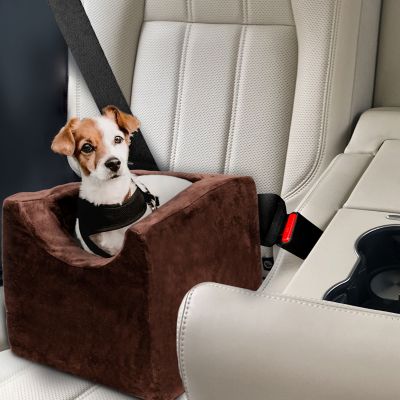 Image showing 4 th Precious Tails High-Density Foam Pet Car Booster Seat