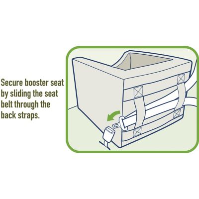 Image showing 7 th Precious Tails High-Density Foam Pet Car Booster Seat