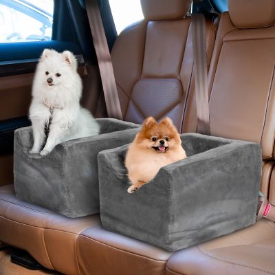 Image showing 3 th Precious Tails High-Density Foam Pet Car Booster Seat