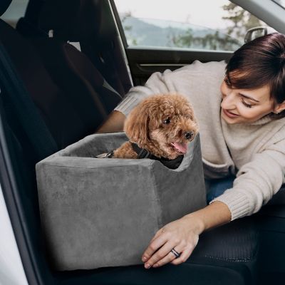 Image showing 4 th Precious Tails High-Density Foam Pet Car Booster Seat