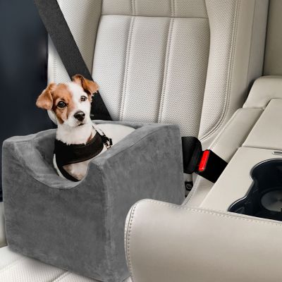 Image showing 5 th Precious Tails High-Density Foam Pet Car Booster Seat