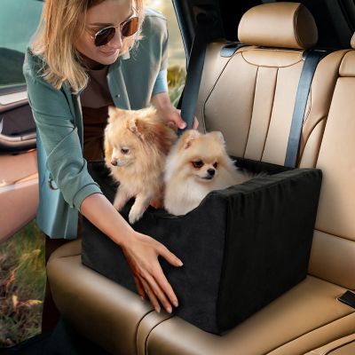 Image showing 5 th Precious Tails High Density Foam Pet Car Booster Seat