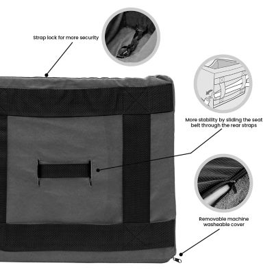 Image showing  High Density Foam Pet Car Booster Seat