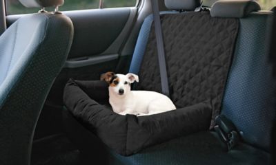 Precious Tails Quilted Pet Bolster Car Seat Protector Cover