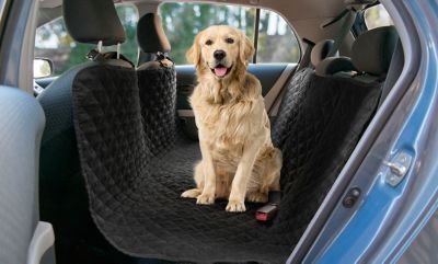 Precious Tails Quilted Pet Car Back Seat Protector Cover