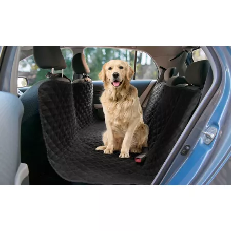 Precious Tails Quilted Car Back Seat Cover for Pets Pet Seat Covers & Protectors