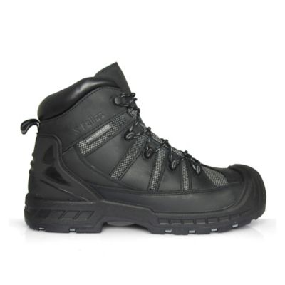 Image showing 4 th S Fellas by Genuine Grip Men's Trekker Composite Toe Work Boots, Black