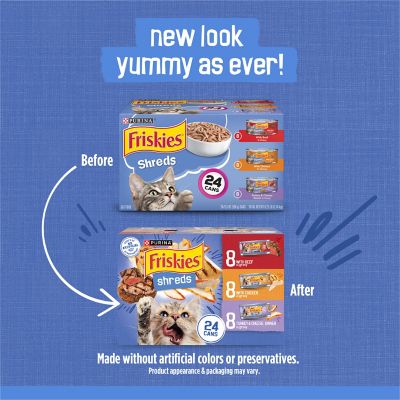 Image showing  Indoor Wet Cat Food Variety Pack, 5.5 oz. 24 Cans
