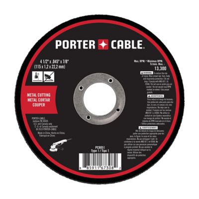 Image showing  4.5 in. x 0.045 in. x 7/8 in. Cut-Off Wheel Metal