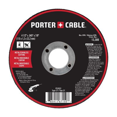 PORTER CABLE PC4531 4.5 in. x 0.045 in. x 7 8 in. M T29 Depressed