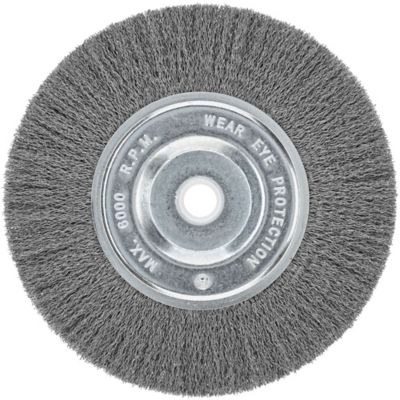  6 Inch Bench Grinder Grinding Wheel & Wire Wheel Brush