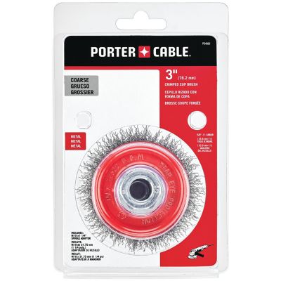 Image showing  3 in. x 5/8 in. x 11 in. Crimp Wire Cup Brush