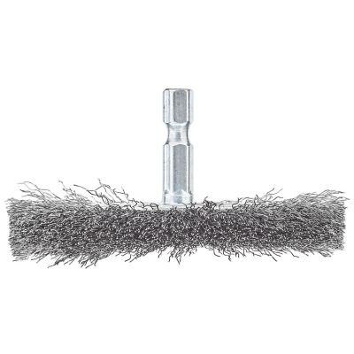 Image showing  3 in. x 1/4 in. Fine Wire Wheel Brush