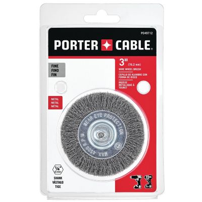 Image showing  3 in. x 1/4 in. Fine Wire Wheel Brush