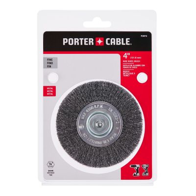 Image showing  4 in. Fine Wire Wheel Brush