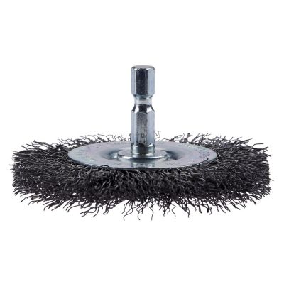 Image showing  3 in. x 1/4 in. Coarse Wire Wheel Brush