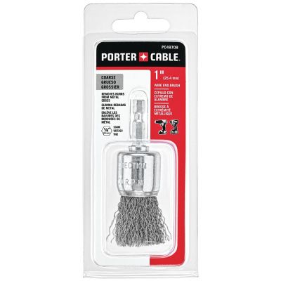 Image showing  1 in. x 1/4 in. Course Shank End Brush