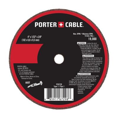 Image showing  4 in. x 1/32 in. x 3/8 in. Cut-Off Wheel