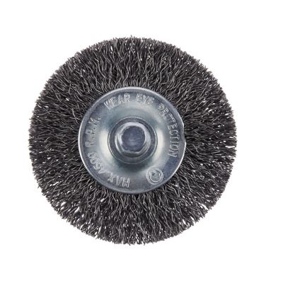 PORTER-CABLE 2 in. Coarse Wire Wheel Brush, 1/4 in. Shank, PC49711
