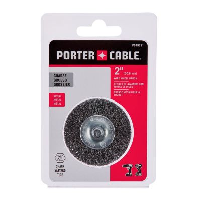 Image showing  2 in. x 1/4 in. Coarse Wire Wheel Brush