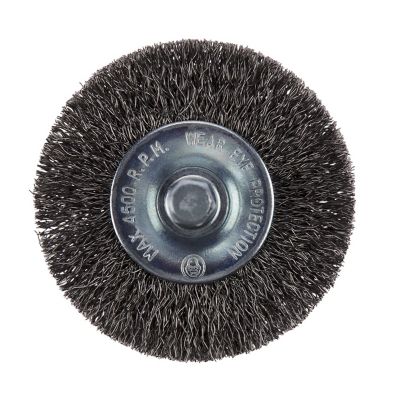 PORTER-CABLE 2 in. x 1/4 in. Fine Wire Wheel Brush