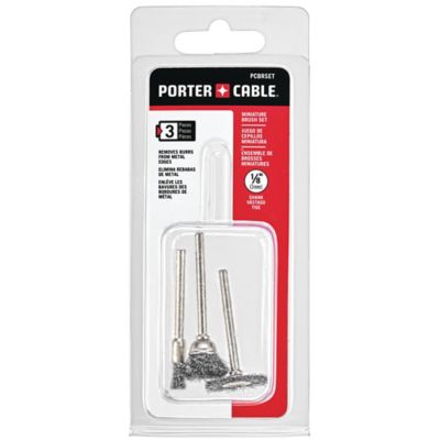 Image showing  3 in. Miniature Wire Brushes, 3-Pack