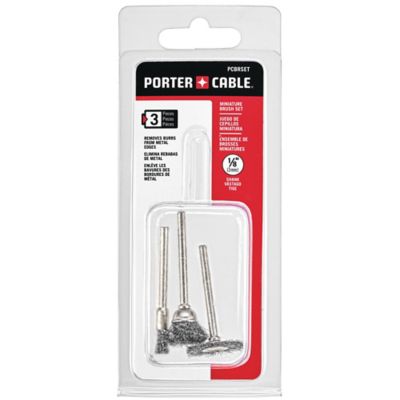 Image showing  3 in. Miniature Wire Brushes, 3-Pack