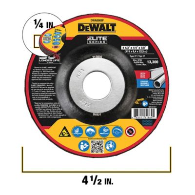 Image showing  4.5 in. 24 Grit XP Ceramic Metal Grinding Wheel