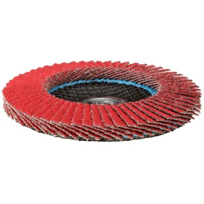 Image showing  40 Grit 4-1/2 x 5/8-11 Ceramic Flap Disc, 2-Pack