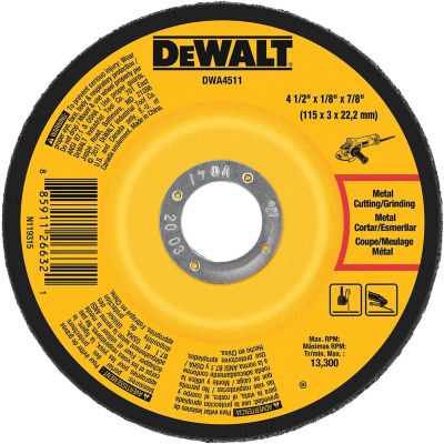 DeWALT Metal Grinding Wheels, 5-Pack