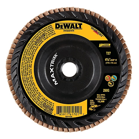 DEWALT 4-Pack 4.5-in Zirconia Grinding Wheel in the Abrasive