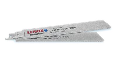 Image showing  8 in. Diamond Grit Cast Iron Reciprocating Saw Blade