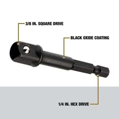 Image showing  3/8 in. Drive Impact-Ready Socket Adapter