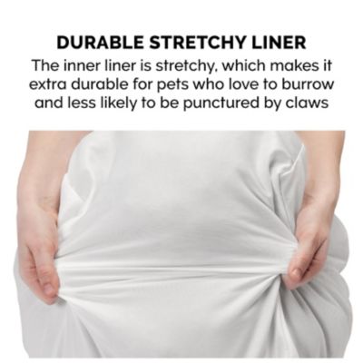 Image showing  Round Plush Pillow Pet Bed, 34 in.