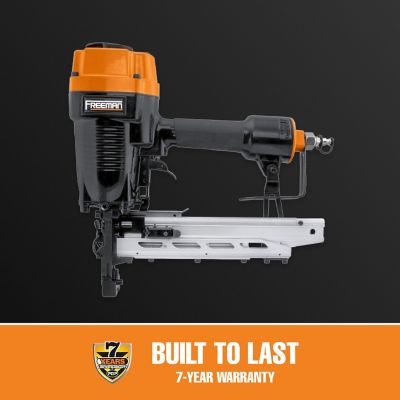 Image showing  Pneumatic 9 ga. 2 in. Fencing Stapler with T-Handle, Adjustable Metal Belt Hook and Case