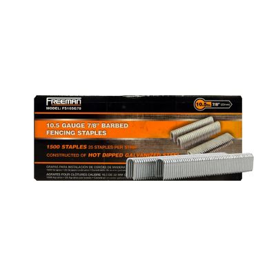 Freeman 7/8 in. Fencing Staples, 10.5 Gauge