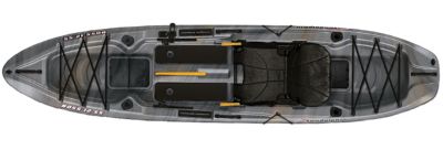 Image showing  12 ft. 3.5 in. Boss 12 Sit-On-Top Fishing Kayak, Gray Swirl