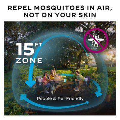 Image showing  Patio Shield Mosquito Repeller, Glacial Blue